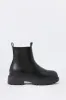 Faux Leather Gore Boot sold by Charlotte Russe