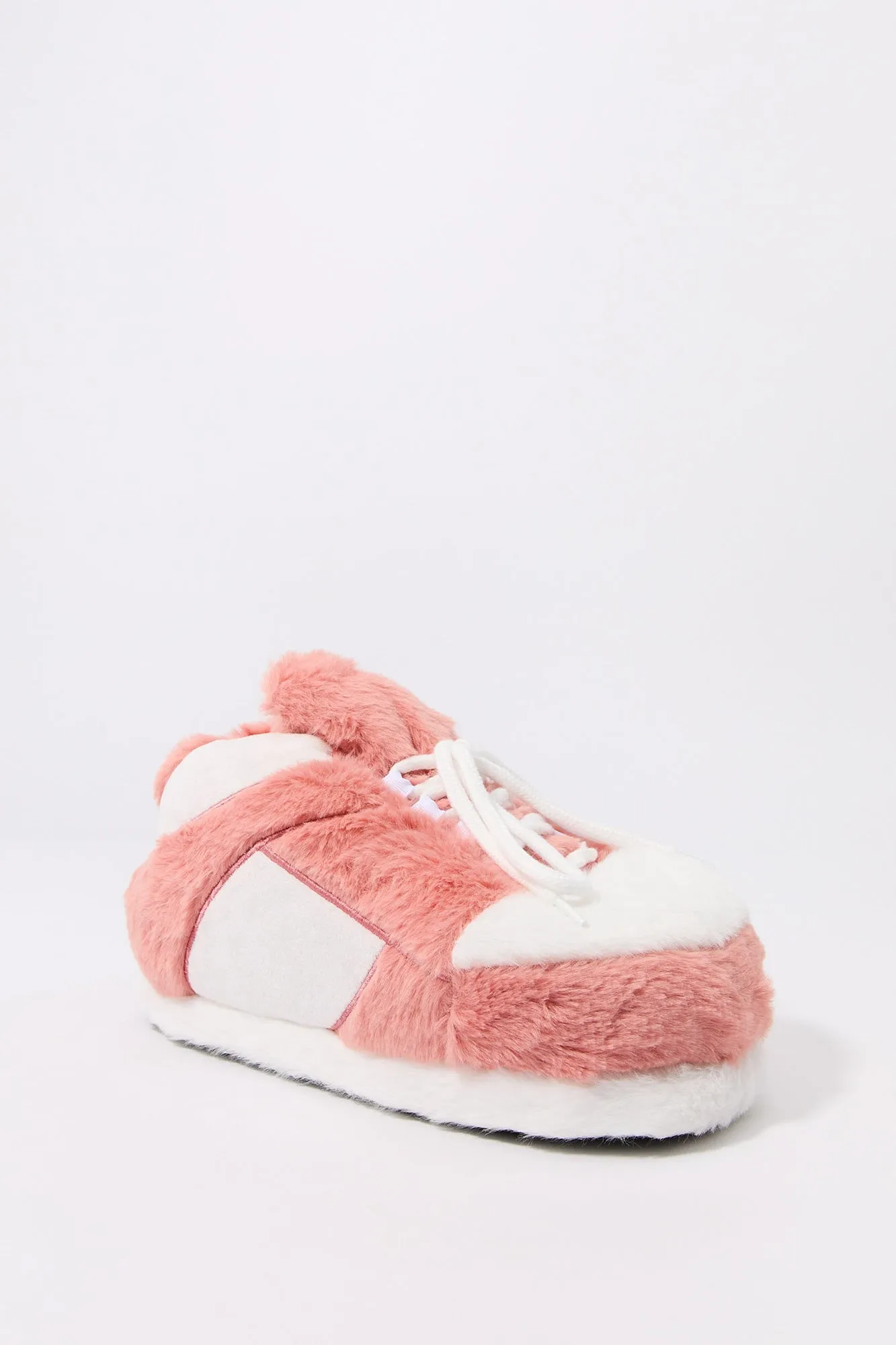 Plush Sneaker Slipper sold by Charlotte Russe product image thumbnail 3