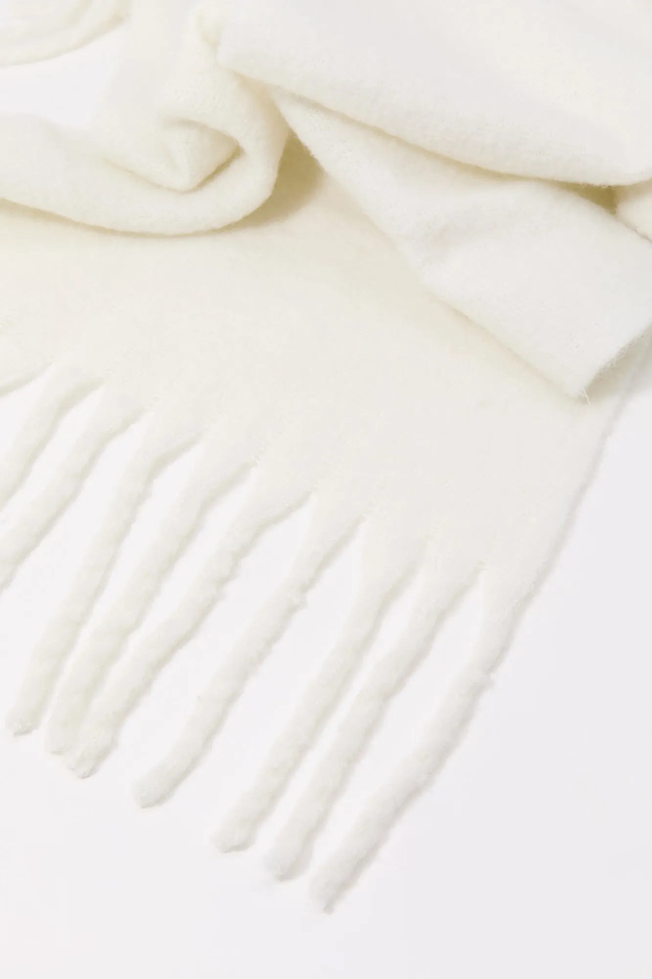 Bouclé Tassel Scarf sold by Charlotte Russe product image thumbnail 3