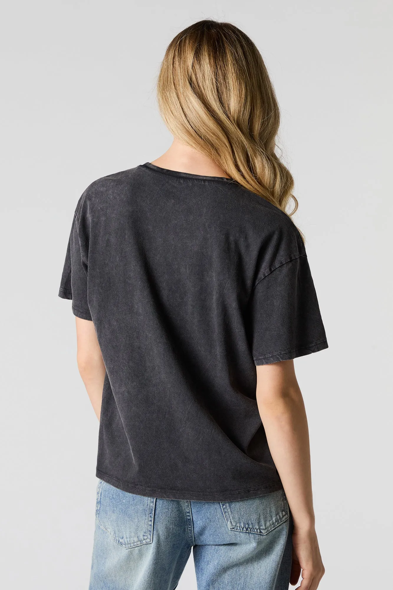 Need for Speed Graphic Washed Boyfriend T-Shirt sold by Charlotte Russe product image thumbnail 3