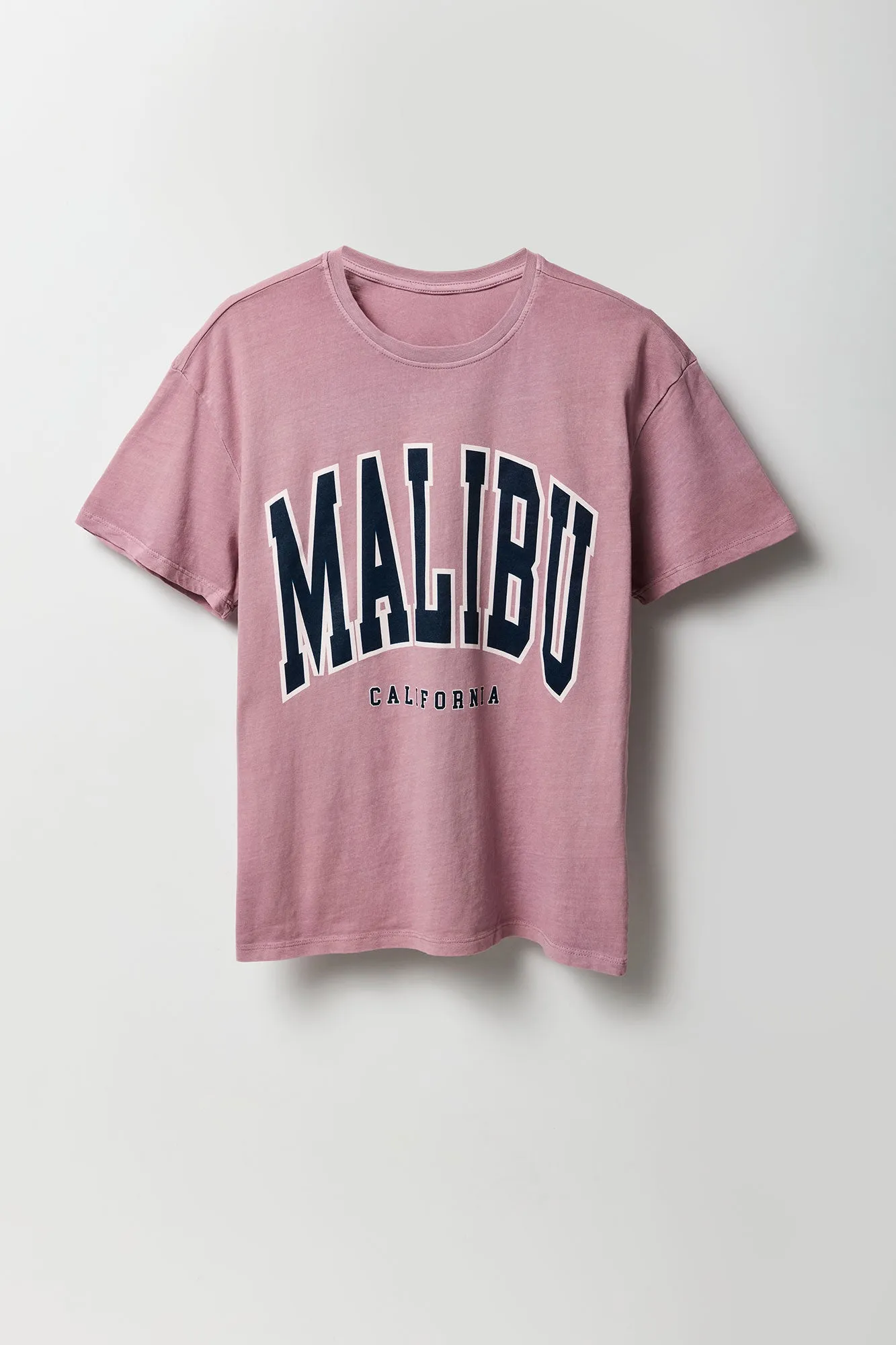 Malibu Graphic Boyfriend T-Shirt sold by Charlotte Russe product image thumbnail 4