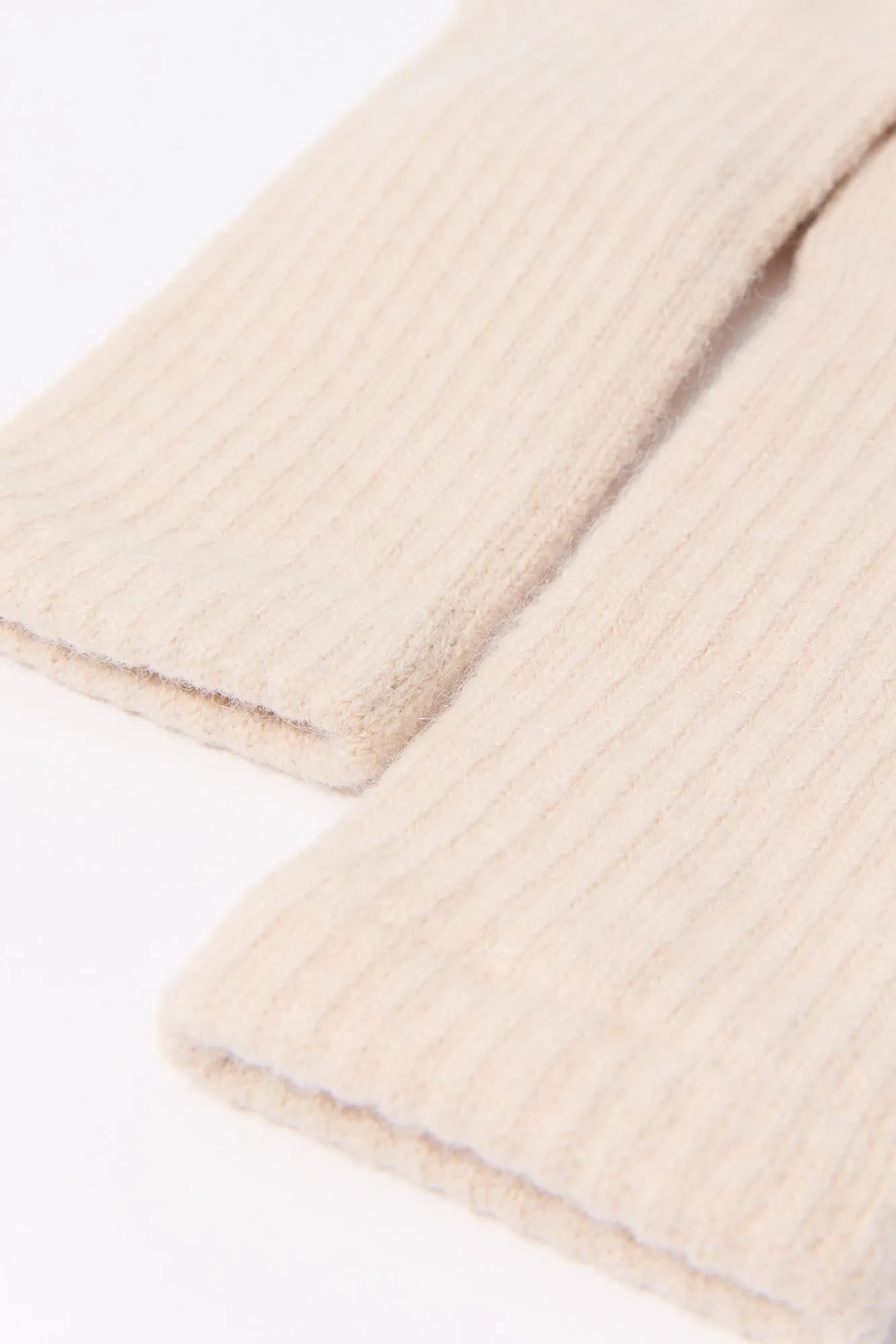 Ribbed Knit Touch Screen Long Gloves sold by Charlotte Russe product image thumbnail 2