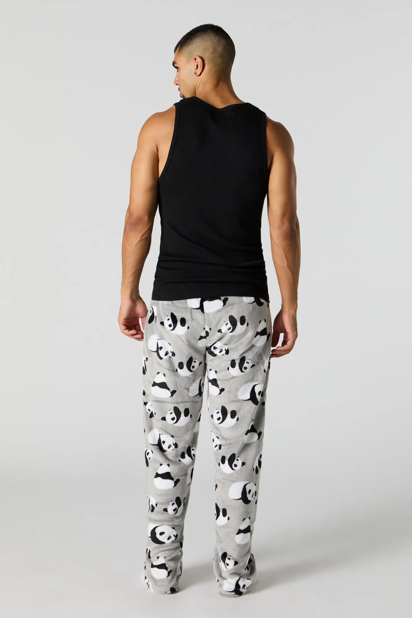 Printed Plush Pajama Pant sold by Charlotte Russe product image thumbnail 3