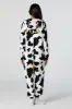 Plush 3D Cow Onesie sold by Charlotte Russe
