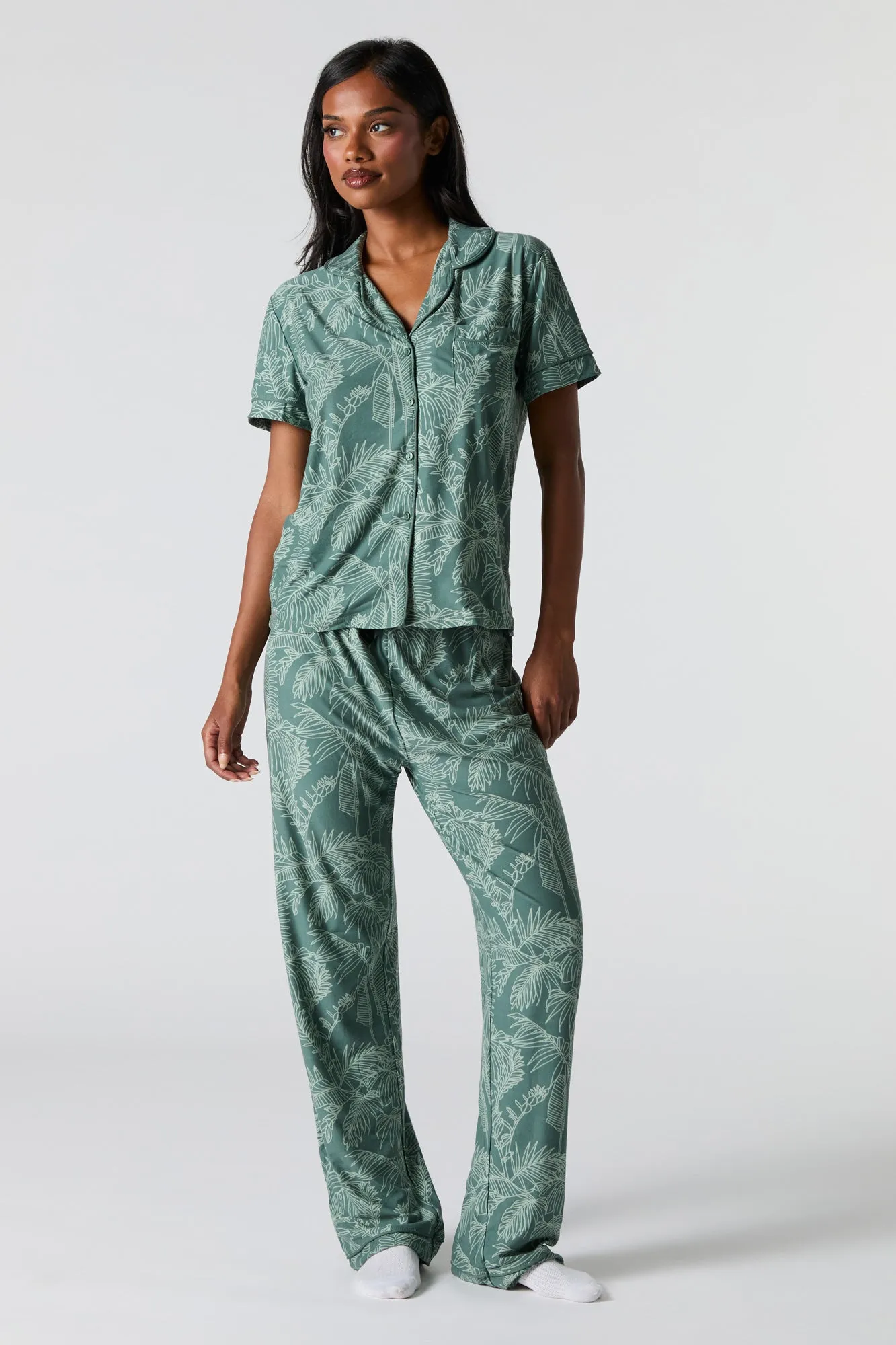 T-Shirt & Pant Pajama Set sold by Charlotte Russe