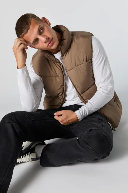 Puffer Vest sold by Charlotte Russe