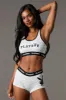 Playboy Sport Bra & Short 2 Piece Set sold by Charlotte Russe