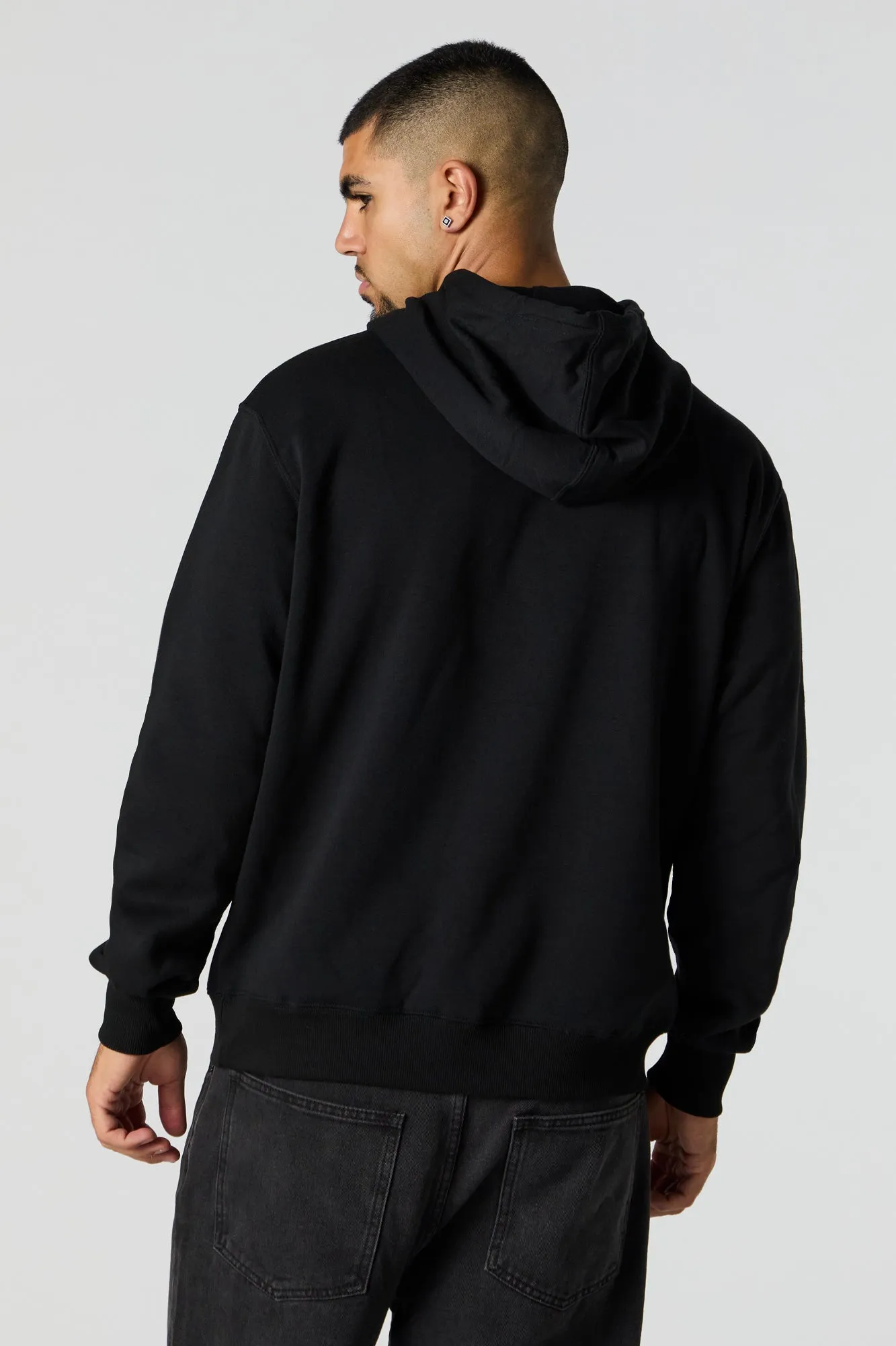 City Graphic Fleece Hoodie sold by Charlotte Russe product image thumbnail 5