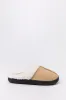 Faux Fur & Suede Slipper sold by Charlotte Russe