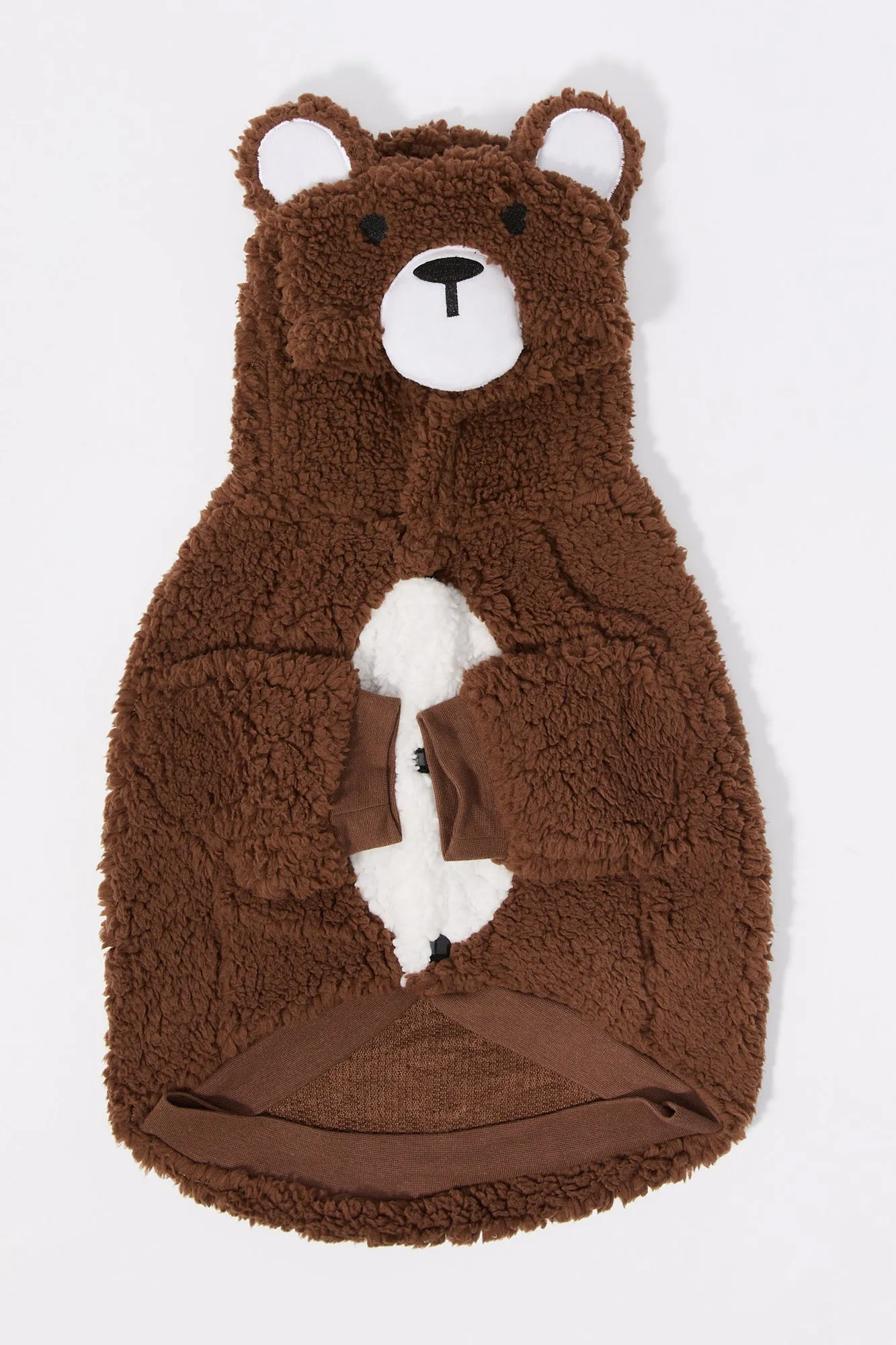 3D Critter Sherpa Pet Onesie sold by Charlotte Russe