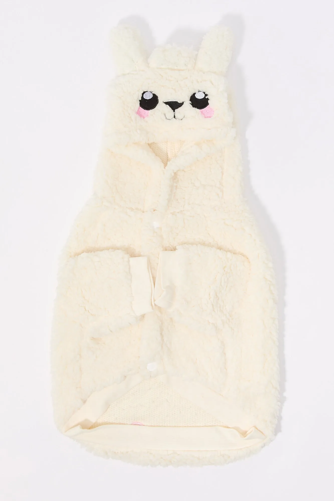3D Critter Sherpa Pet Onesie sold by Charlotte Russe product image thumbnail 5