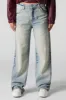 Light Vintage Wash High Rise Wide Leg Jean sold by Charlotte Russe