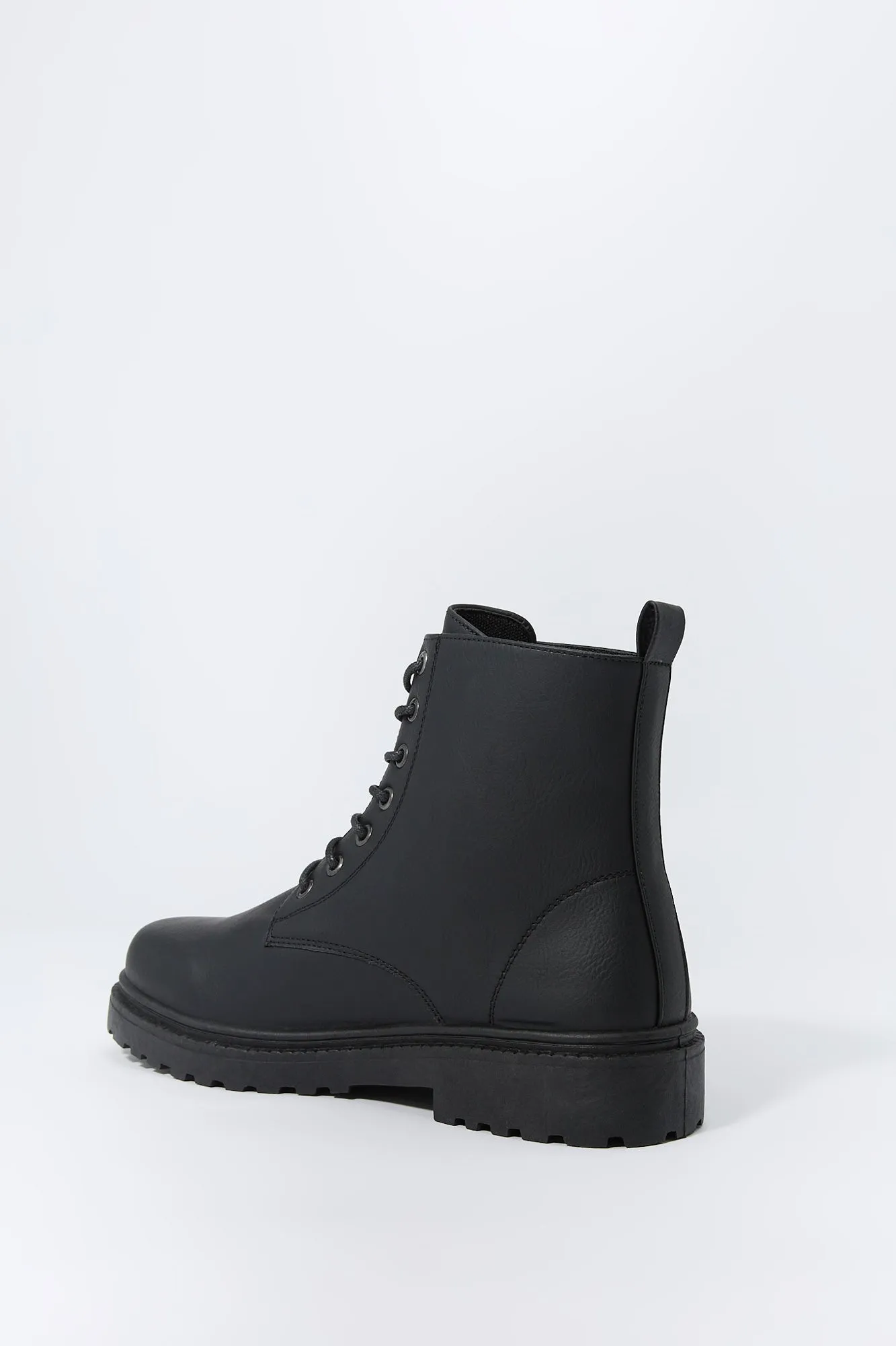 Faux Leather Lace Up Boot sold by Charlotte Russe product image thumbnail 4