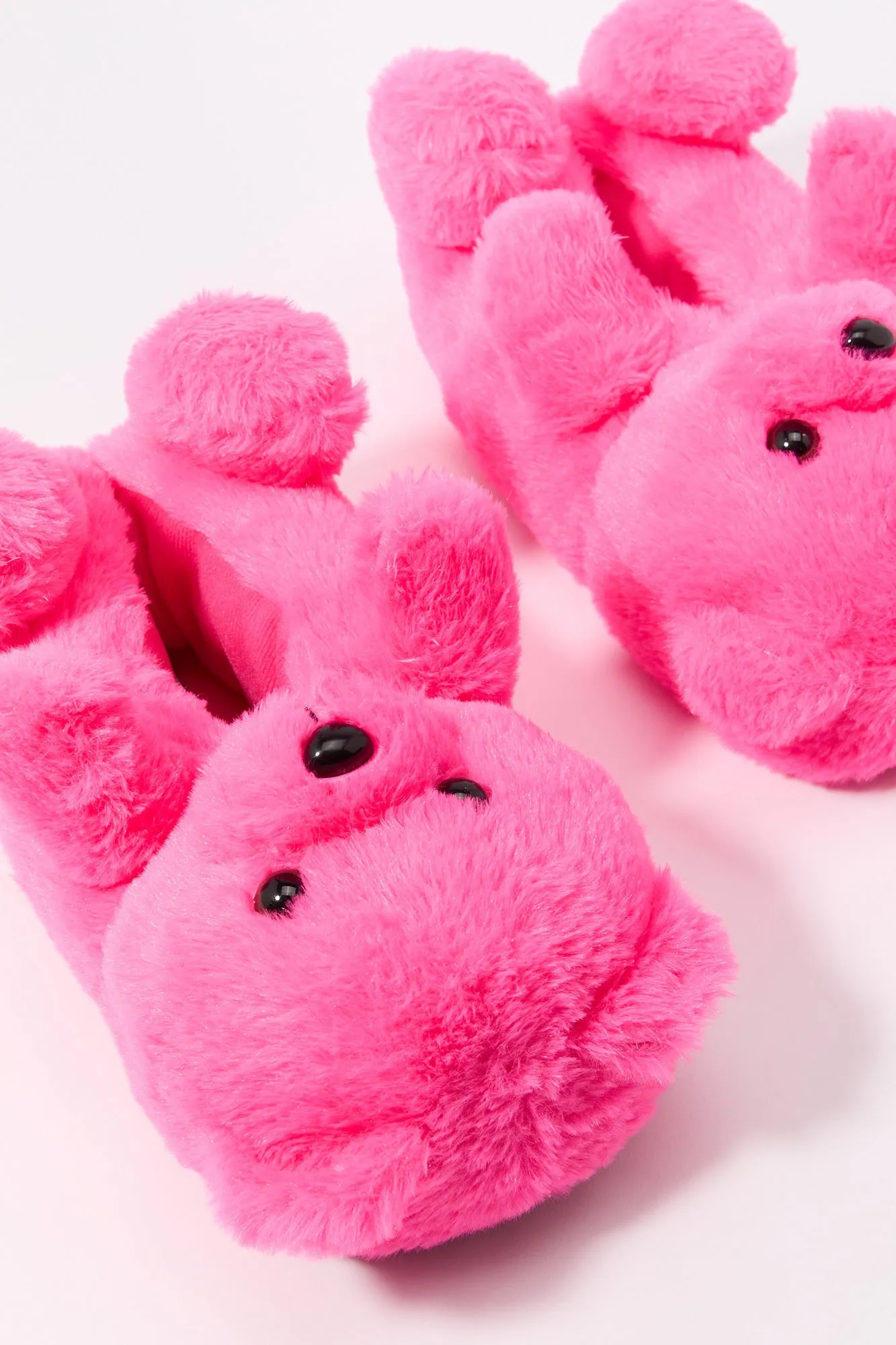 3D Bear Plush Slipper sold by Charlotte Russe