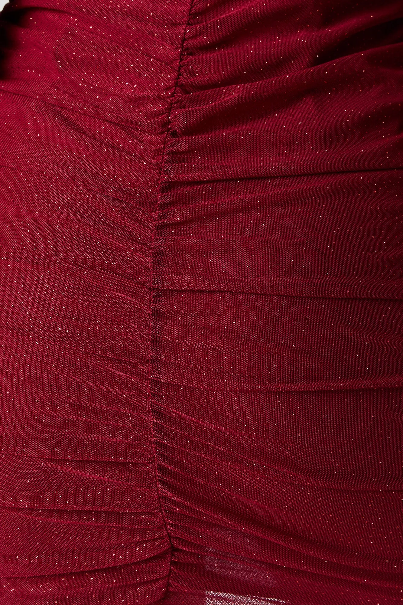 Sparkle Mesh Plunging Ruched Mini Dress sold by Charlotte Russe product image thumbnail 4