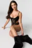 Lace Cut Out Bustier Bodysuit sold by Charlotte Russe