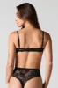 Lace Cut Out Bustier Bodysuit sold by Charlotte Russe