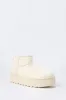 Faux Suede Platform Ankle Boot sold by Charlotte Russe
