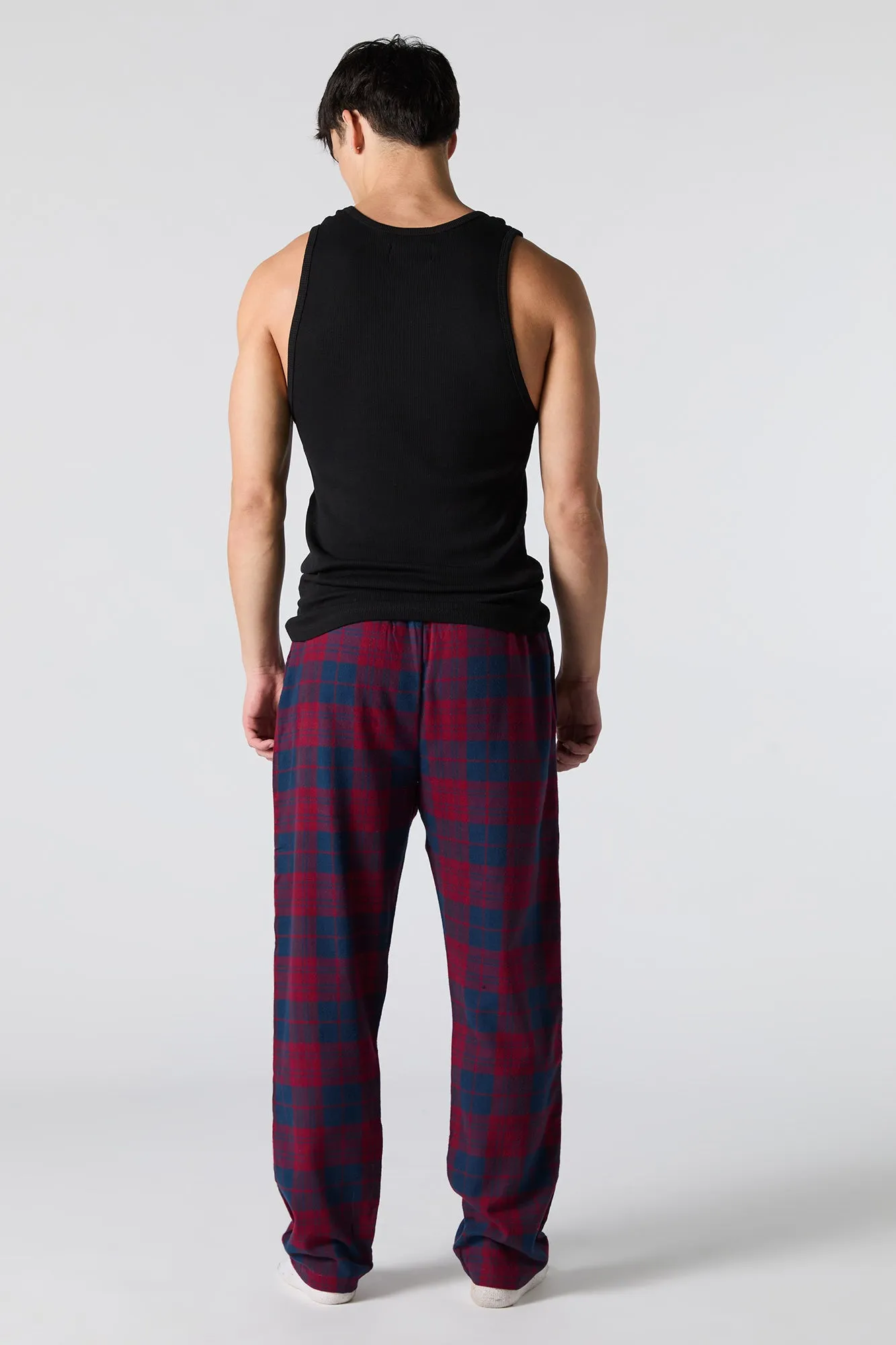 Plaid Flannel Pajama Bottom sold by Charlotte Russe product image thumbnail 3