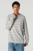 Striped Crewneck Long Sleeve Top sold by Charlotte Russe