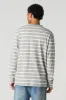 Striped Crewneck Long Sleeve Top sold by Charlotte Russe