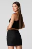 Sparkle Mesh Ruched Mini Skirt sold by Charlotte Russe