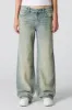 Vintage Light Wash Low Rise Skater Jean sold by Charlotte Russe