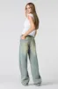 Vintage Light Wash Low Rise Skater Jean sold by Charlotte Russe