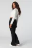 Austin Black Wash High Rise Flare Jean sold by Charlotte Russe
