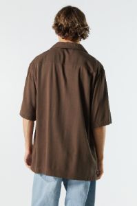 Relaxed Button-Up Top sold by Charlotte Russe