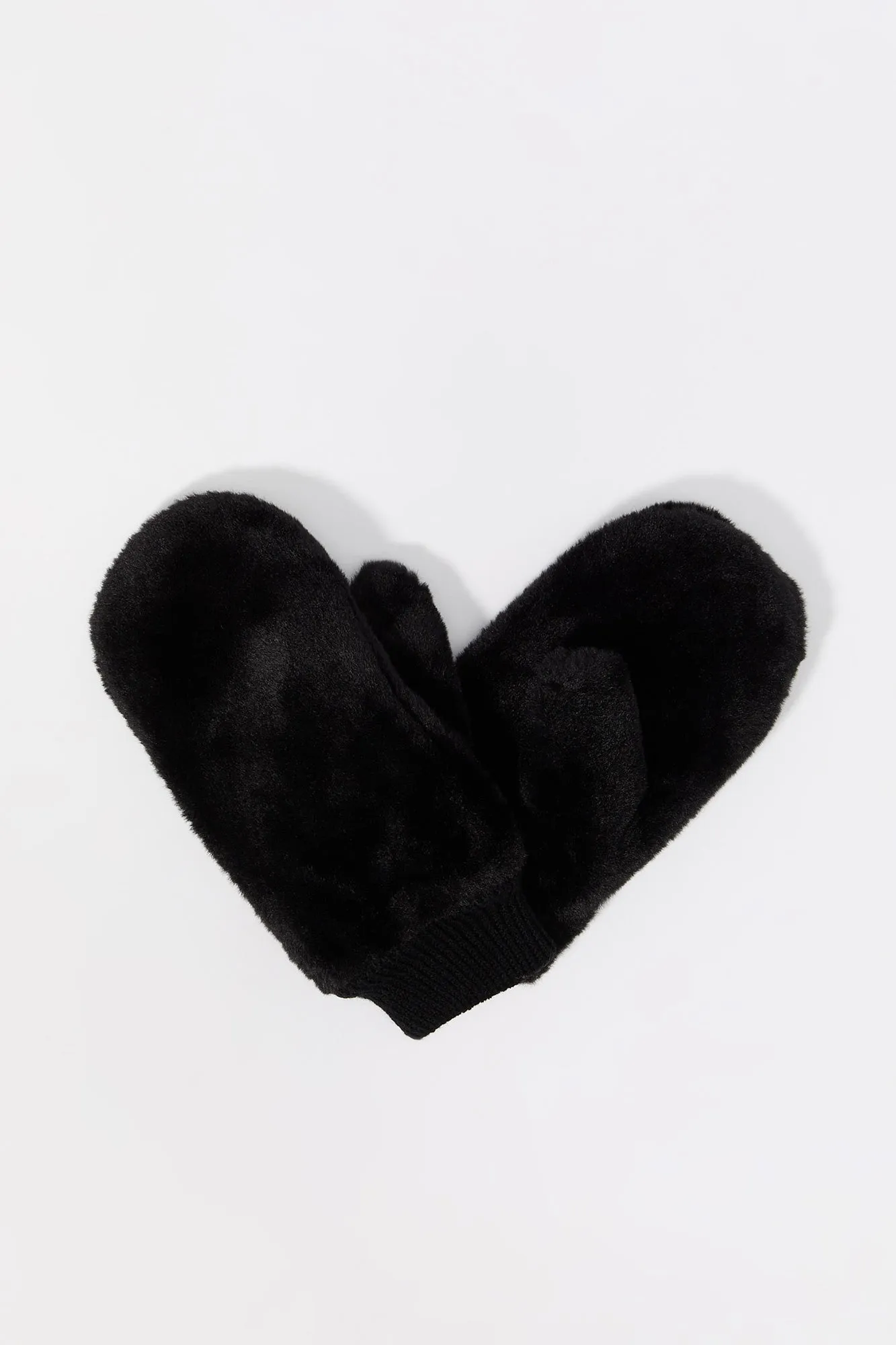Faux Fur Mittens sold by Charlotte Russe product image thumbnail 2