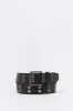 Faux Leather Double Grommet Belt sold by Charlotte Russe