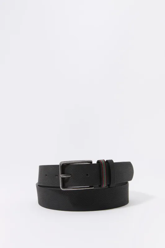 Faux Leather Textured Belt sold by Charlotte Russe