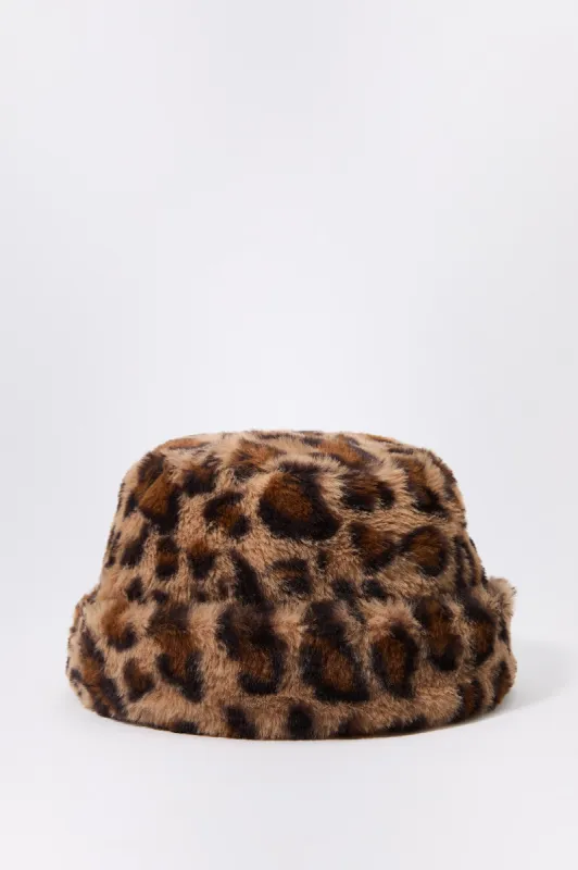 Faux Fur Foldover Hat sold by Charlotte Russe