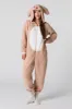 3D Dog Sherpa Onesie sold by Charlotte Russe