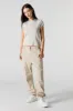 Double Buttoned Cargo Jogger sold by Charlotte Russe