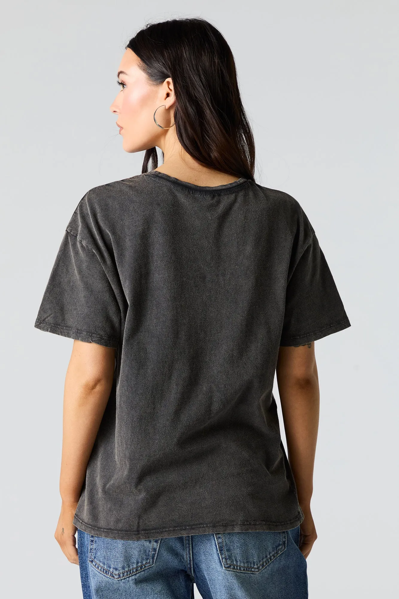 Diet Coke Graphic Washed Boyfriend T-Shirt sold by Charlotte Russe product image thumbnail 2