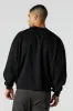 Boxy Crewneck Fleece Sweatshirt sold by Charlotte Russe