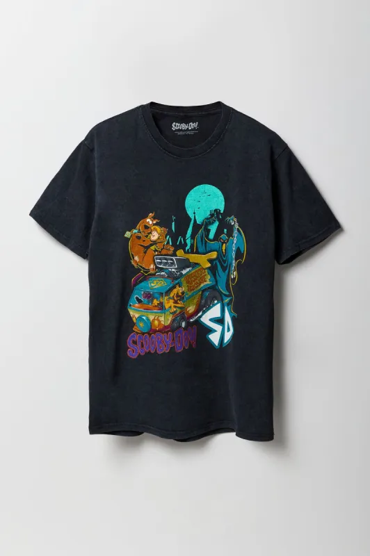 Scooby-Doo Graphic Washed T-Shirt sold by Charlotte Russe