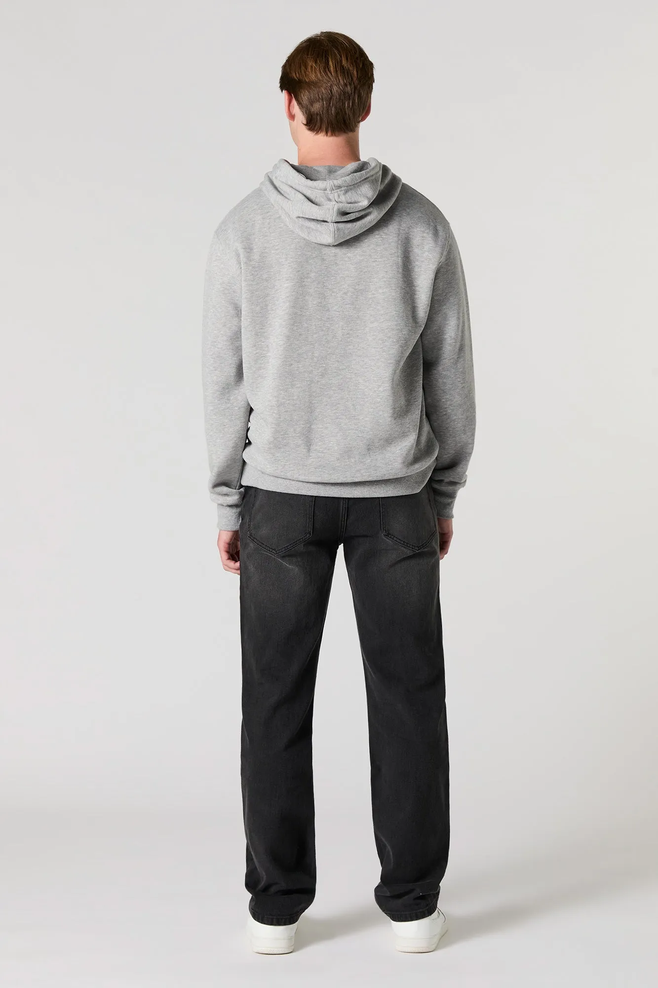 Heavy Distressed Straight Leg Jean sold by Charlotte Russe product image thumbnail 4