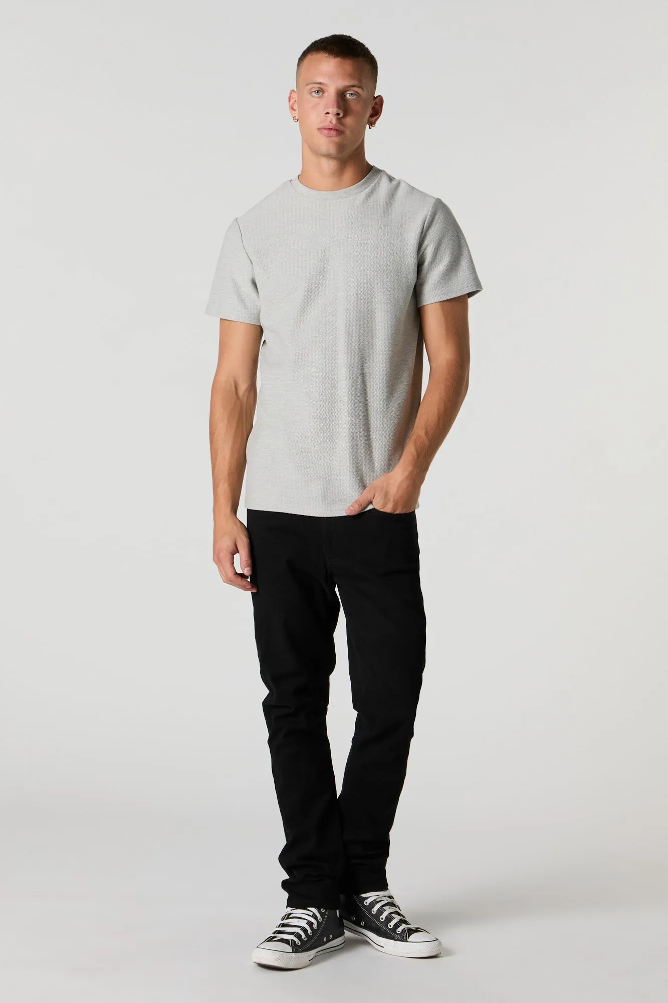 Black Wash Slim Jean sold by Charlotte Russe product image thumbnail 2