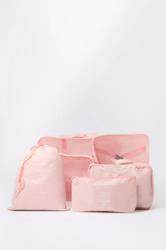 Travel Packing Cube Set (6 Pack) sold by Charlotte Russe