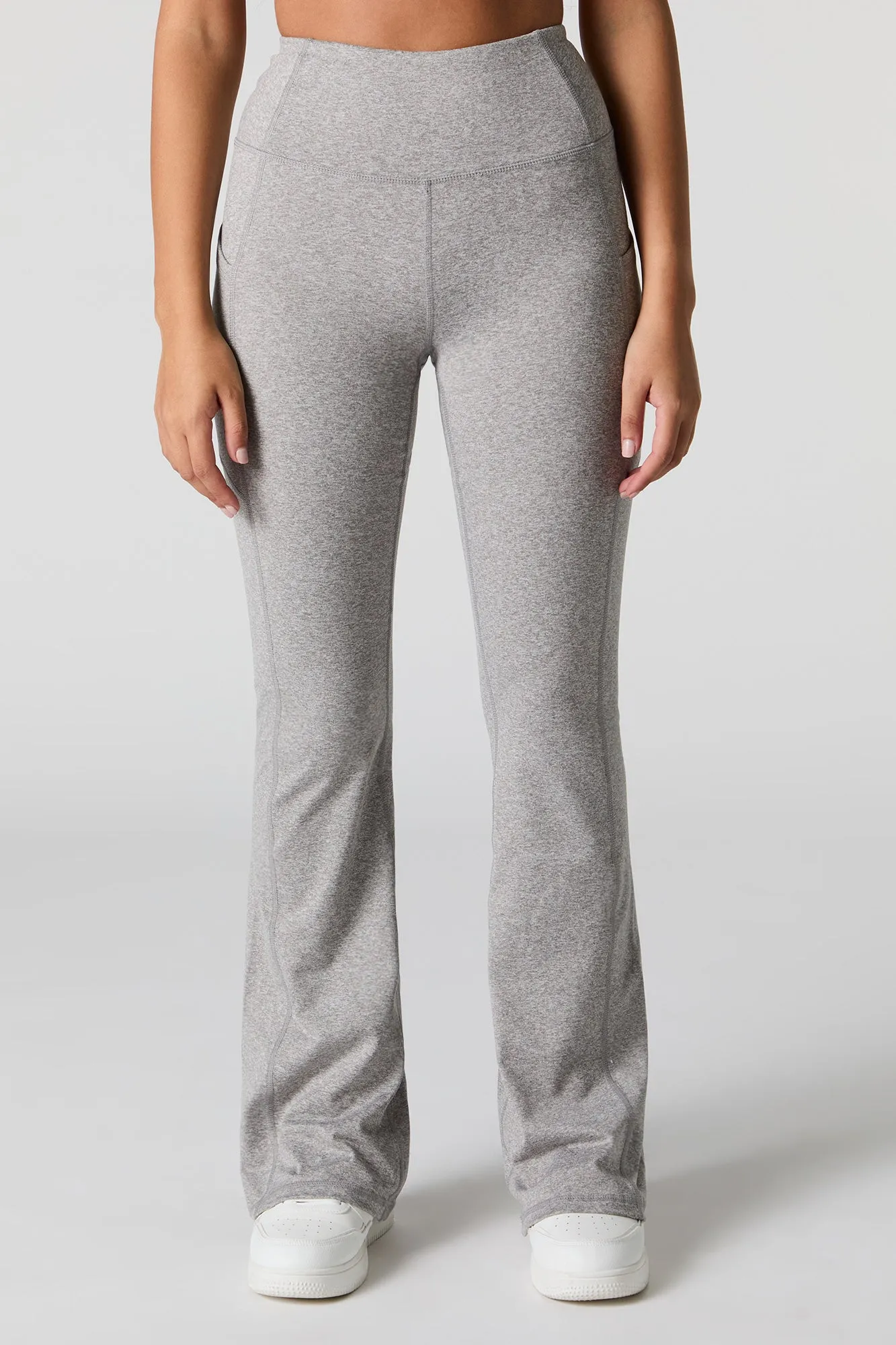 Active Side Pocket Flare Legging sold by Charlotte Russe product image thumbnail 2