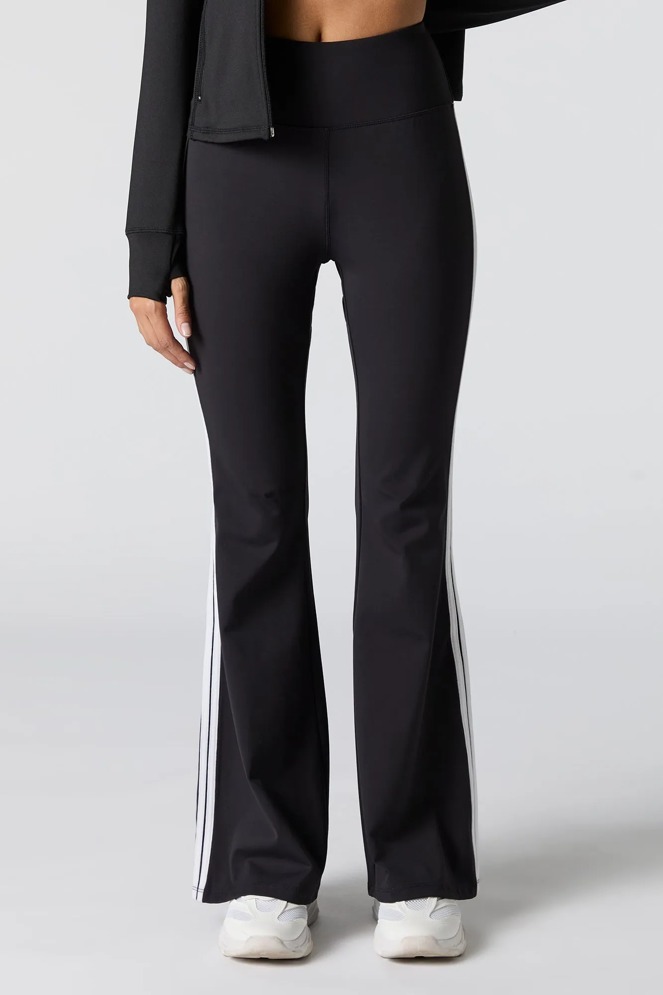 Active Side Striped Flare Pant sold by Charlotte Russe product image thumbnail 5