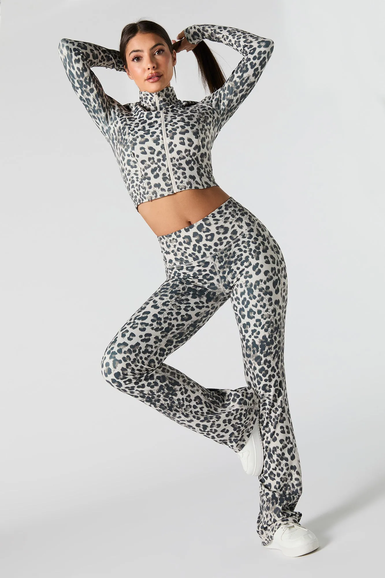 Active Flare Pant sold by Charlotte Russe