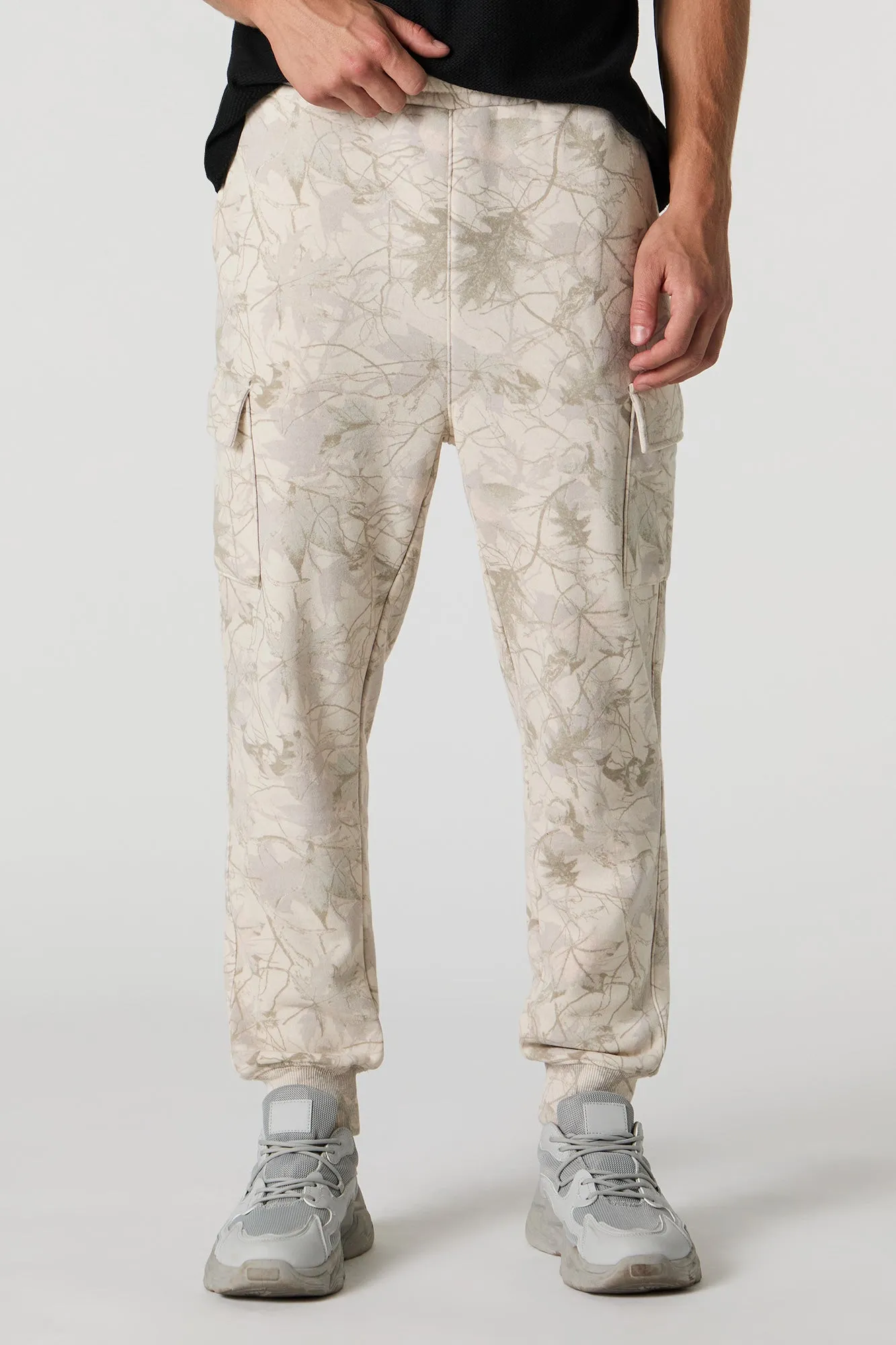 Everyday Fleece Cargo Jogger sold by Charlotte Russe