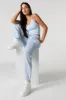 High Rise Solid Fleece Jogger sold by Charlotte Russe