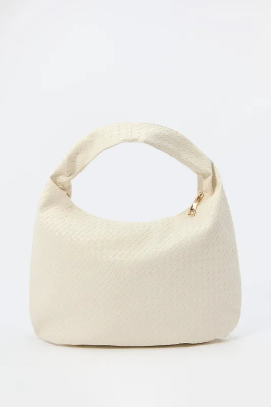 Faux Leather Large Hobo Shoulder Bag sold by Charlotte Russe