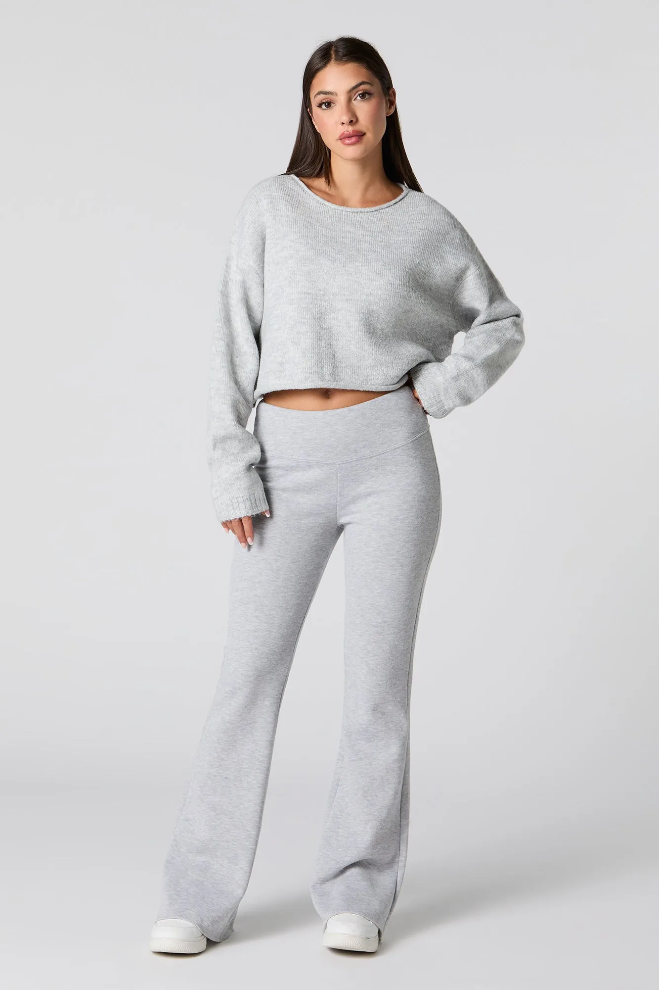 Boat Neck Boxy Sweater sold by Charlotte Russe product image thumbnail 3