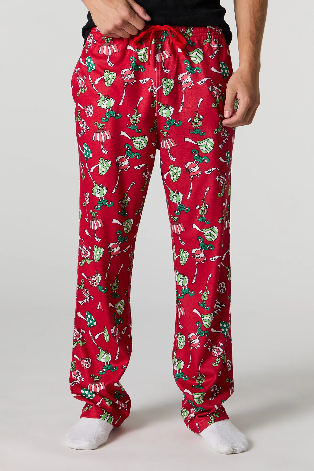 Christmas Print Pajama Bottom sold by Charlotte Russe